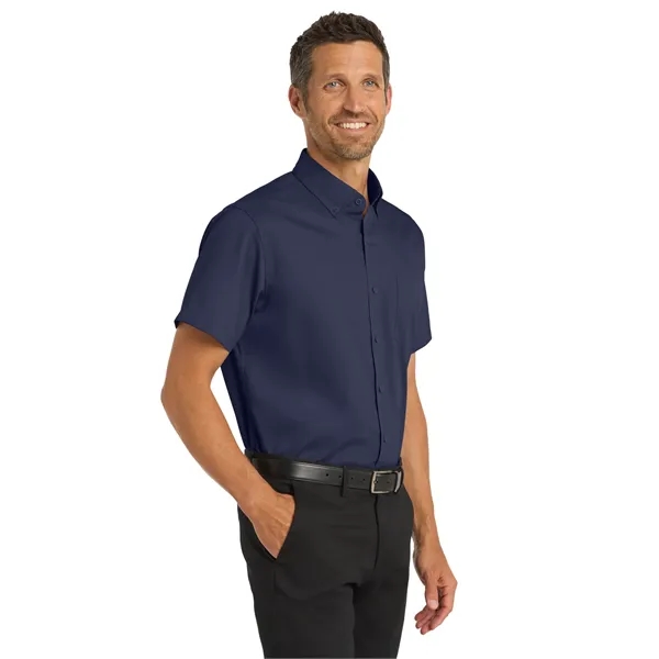 Port Authority Short Sleeve SuperPro Twill Shirt. - Port Authority Short Sleeve SuperPro Twill Shirt. - Image 18 of 34