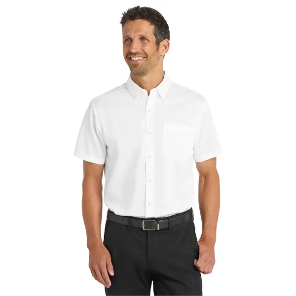 Port Authority Short Sleeve SuperPro Twill Shirt. - Port Authority Short Sleeve SuperPro Twill Shirt. - Image 26 of 34