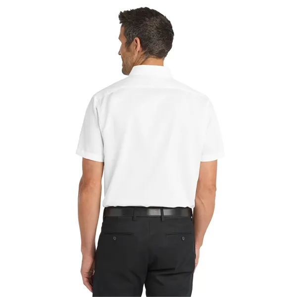 Port Authority Short Sleeve SuperPro Twill Shirt. - Port Authority Short Sleeve SuperPro Twill Shirt. - Image 28 of 34