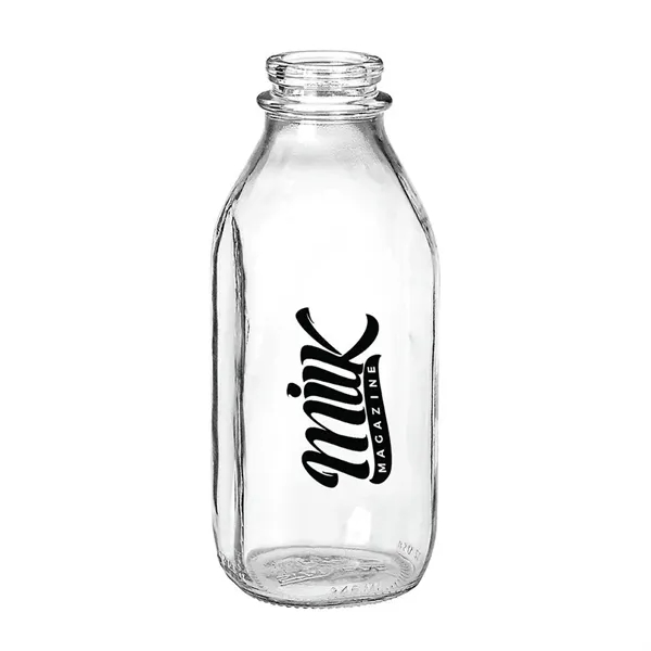 1 Quart Glass Milk Bottle - 1 Quart Glass Milk Bottle - Image 0 of 0