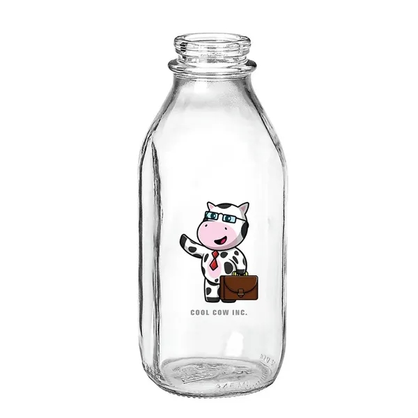 1 Quart Glass Milk Bottle, Full Color Digital - 1 Quart Glass Milk Bottle, Full Color Digital - Image 0 of 0