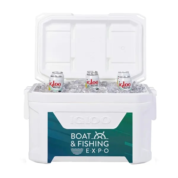 IGLOO 50QT Marine Profile Cooler - IGLOO 50QT Marine Profile Cooler - Image 6 of 7