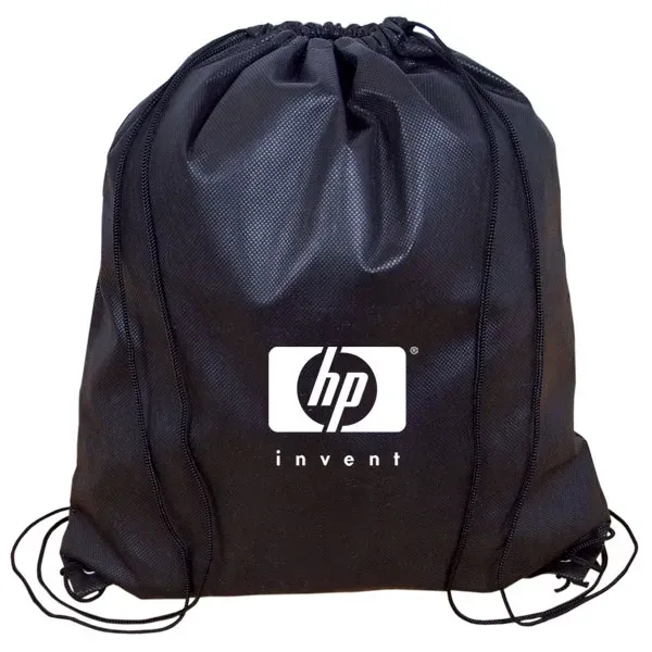Jumbo Non Woven Drawstring Backpack - Jumbo Non Woven Drawstring Backpack - Image 2 of 6