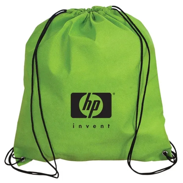 Jumbo Non Woven Drawstring Backpack - Jumbo Non Woven Drawstring Backpack - Image 4 of 6
