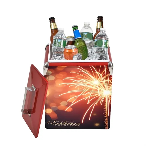 Vintage Cooler With Wrap - Vintage Cooler With Wrap - Image 2 of 2