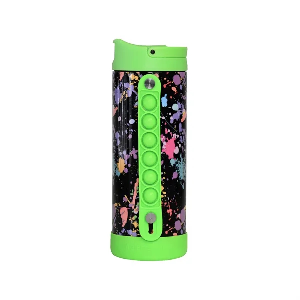 14oz Iconic Pop Fidget Bottle w/ Drinking Spout and Straw - 14oz Iconic Pop Fidget Bottle w/ Drinking Spout and Straw - Image 26 of 33