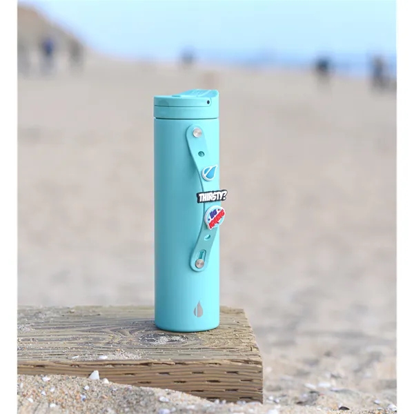 Elemental® Iconic Charm 20oz Stainless Steel Water Bottle - Elemental® Iconic Charm 20oz Stainless Steel Water Bottle - Image 10 of 10