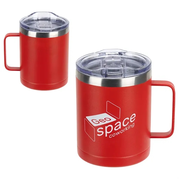 Ceva 14 oz Copper-Coated Powder-Coated Insulated Mug - Ceva 14 oz Copper-Coated Powder-Coated Insulated Mug - Image 4 of 5