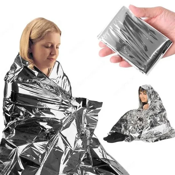 Portable Emergency Thermal Blanket - Portable Emergency Thermal Blanket - Image 0 of 3