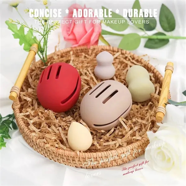 Silicone Makeup Sponge Holder & Blender Case - Silicone Makeup Sponge Holder & Blender Case - Image 2 of 4