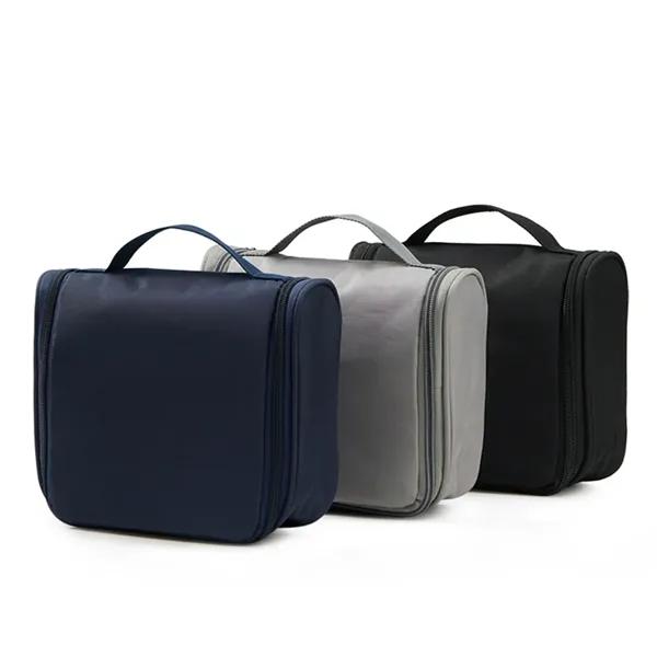 Men's Hanging Toiletry Bag & Shower Organizer - Men's Hanging Toiletry Bag & Shower Organizer - Image 0 of 3