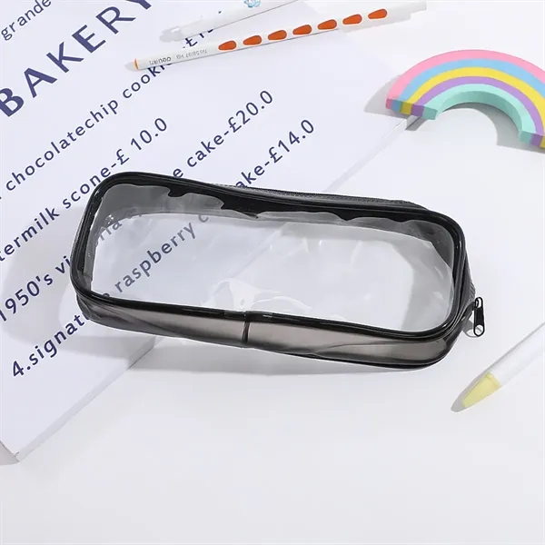 Transparent PVC Pencil Case for Students - Transparent PVC Pencil Case for Students - Image 5 of 9