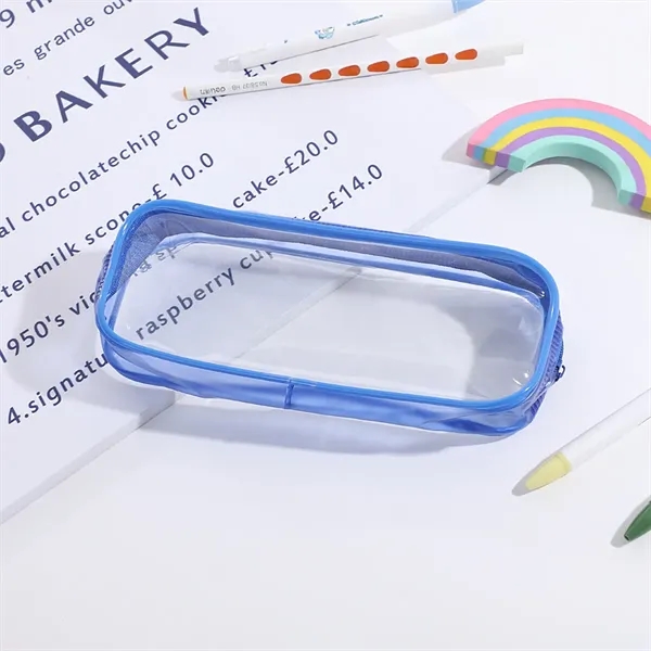 Transparent PVC Pencil Case for Students - Transparent PVC Pencil Case for Students - Image 6 of 9
