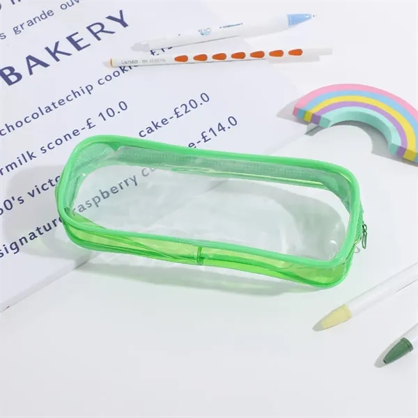 Transparent PVC Pencil Case for Students - Transparent PVC Pencil Case for Students - Image 7 of 9