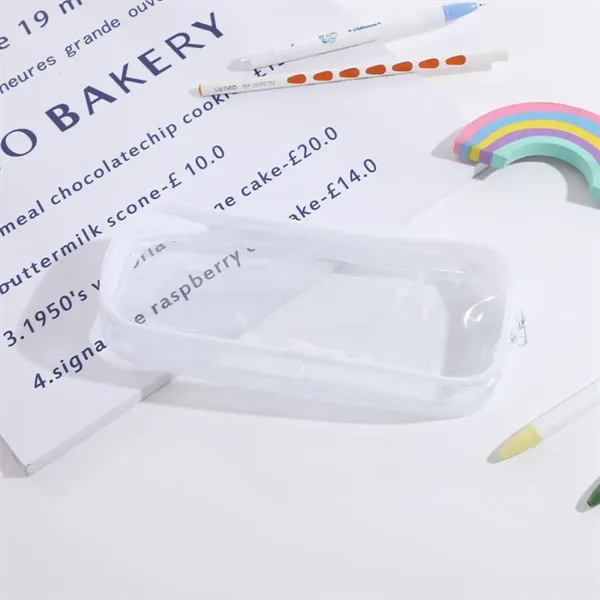 Transparent PVC Pencil Case for Students - Transparent PVC Pencil Case for Students - Image 8 of 9