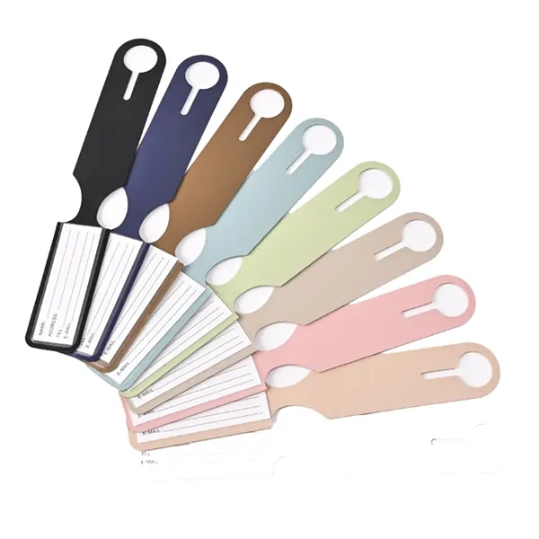 Long Strip PU Luggage Name Tag - Long Strip PU Luggage Name Tag - Image 0 of 4