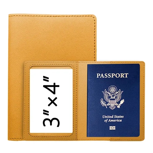 RFID Blocking Passport Holder Wallet for Travel - RFID Blocking Passport Holder Wallet for Travel - Image 3 of 4