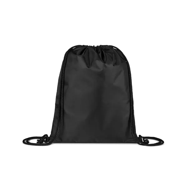 Crosshatch Heather Drawstring Backpack - Crosshatch Heather Drawstring Backpack - Image 3 of 9