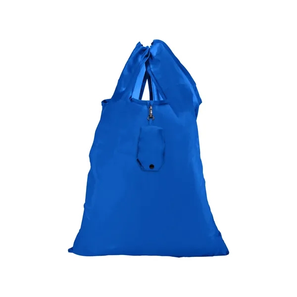 Polyester Folding Grocery Tote Bag - Polyester Folding Grocery Tote Bag - Image 2 of 5