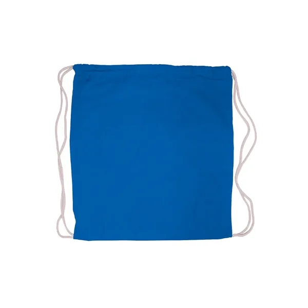 Cotton Canvas Drawstring Bag - Cotton Canvas Drawstring Bag - Image 6 of 17