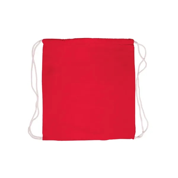 Cotton Canvas Drawstring Bag - Cotton Canvas Drawstring Bag - Image 14 of 17