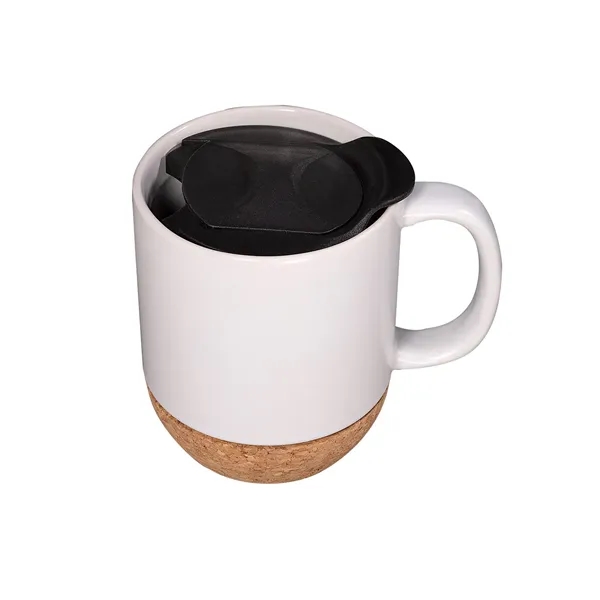 14 oz. Ceramic Mug With Cork Base - 14 oz. Ceramic Mug With Cork Base - Image 1 of 3
