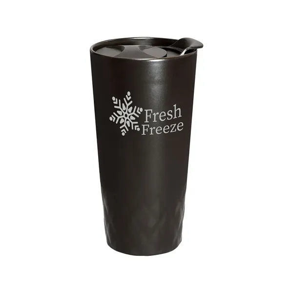 14 oz. Double Wall Ceramic Textured Tumbler - 14 oz. Double Wall Ceramic Textured Tumbler - Image 1 of 3