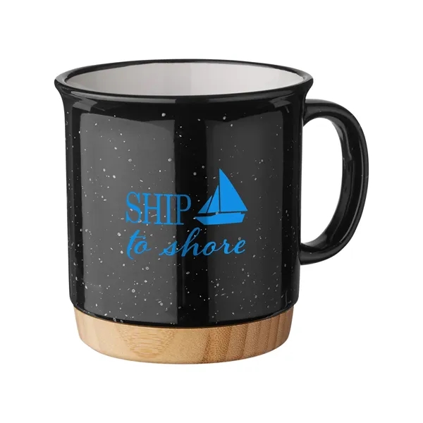 15 oz. Campfire Mug With Bamboo Base - 15 oz. Campfire Mug With Bamboo Base - Image 2 of 3
