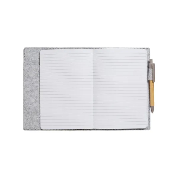 econscious Grove Refillable Bamboo Notebook & Pen - econscious Grove Refillable Bamboo Notebook & Pen - Image 3 of 4