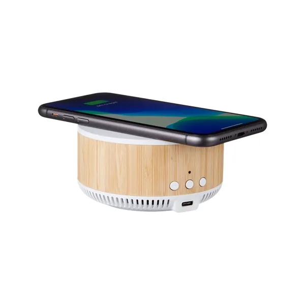 Portia Wireless Charger and Speaker - Portia Wireless Charger and Speaker - Image 1 of 3