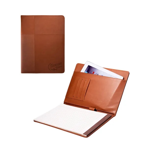 Leeman Tuscany Duo-Textured Padfolio - Leeman Tuscany Duo-Textured Padfolio - Image 6 of 7