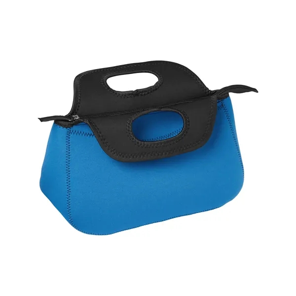 Zippered Neoprene Lunch Cooler Tote Bag - Zippered Neoprene Lunch Cooler Tote Bag - Image 1 of 14