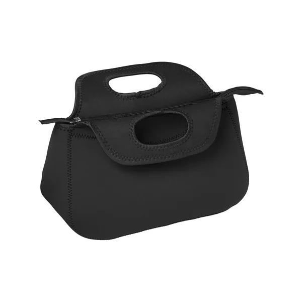 Zippered Neoprene Lunch Cooler Tote Bag - Zippered Neoprene Lunch Cooler Tote Bag - Image 4 of 14