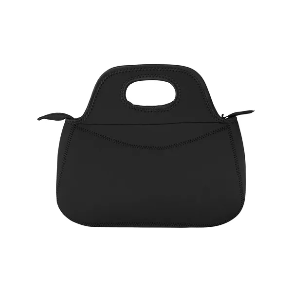 Zippered Neoprene Lunch Cooler Tote Bag - Zippered Neoprene Lunch Cooler Tote Bag - Image 5 of 14