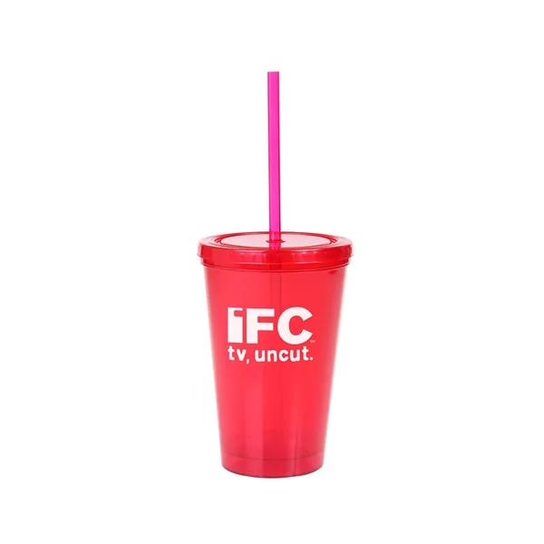 USA Made 16 oz. Double-Wall Tumbler - USA Made 16 oz. Double-Wall Tumbler - Image 1 of 3