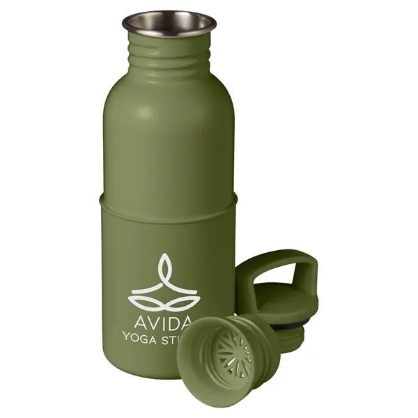 20 oz. Maya Stainless Steel Water Bottle - 20 oz. Maya Stainless Steel Water Bottle - Image 6 of 15