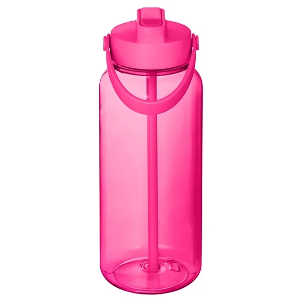 Prisma 33 oz. Tritan Bottle With Flip Up Straw - Prisma 33 oz. Tritan Bottle With Flip Up Straw - Image 1 of 19