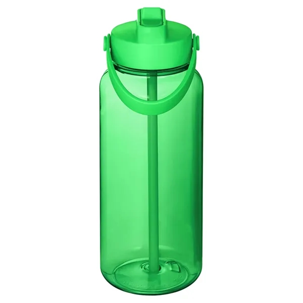 Prisma 33 oz. Tritan Bottle With Flip Up Straw - Prisma 33 oz. Tritan Bottle With Flip Up Straw - Image 4 of 19