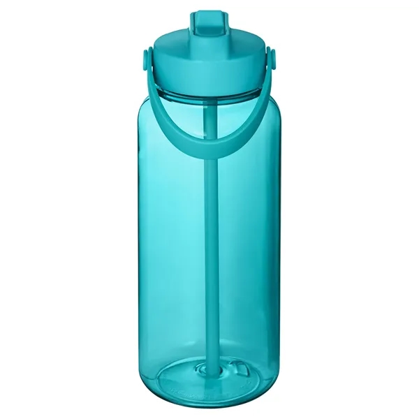 Prisma 33 oz. Tritan Bottle With Flip Up Straw - Prisma 33 oz. Tritan Bottle With Flip Up Straw - Image 14 of 19
