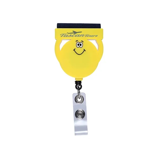 Goofy Group Badge Reel Holder with Screen Cleaner - Goofy Group Badge Reel Holder with Screen Cleaner - Image 2 of 5