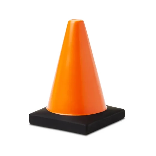 Construction Traffic Cone Shape Stress Ball - Construction Traffic Cone Shape Stress Ball - Image 1 of 3