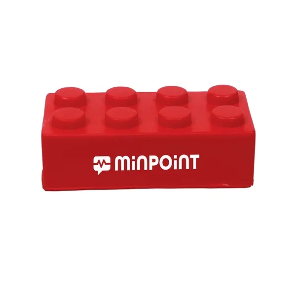 Construction Building Block Shape Stress Ball - Construction Building Block Shape Stress Ball - Image 1 of 3