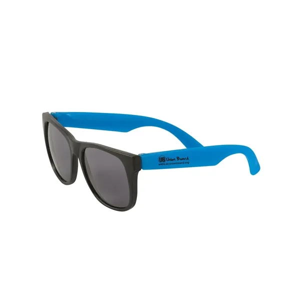 Two-Tone Matte Sunglasses - Two-Tone Matte Sunglasses - Image 0 of 7