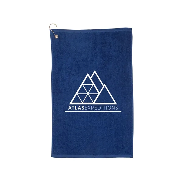 Golf Towel With Grommet And Hook - Golf Towel With Grommet And Hook - Image 0 of 4