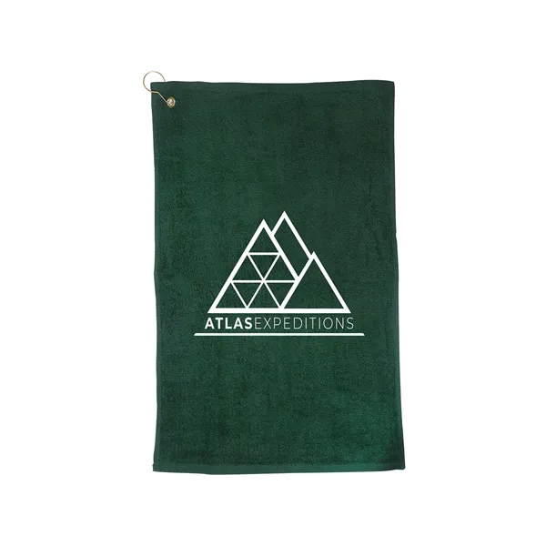 Golf Towel With Grommet And Hook - Golf Towel With Grommet And Hook - Image 2 of 4