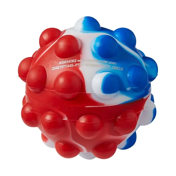 Push Pop Bubble Ball Fidget Sensory Toy - Push Pop Bubble Ball Fidget Sensory Toy - Image 10 of 23