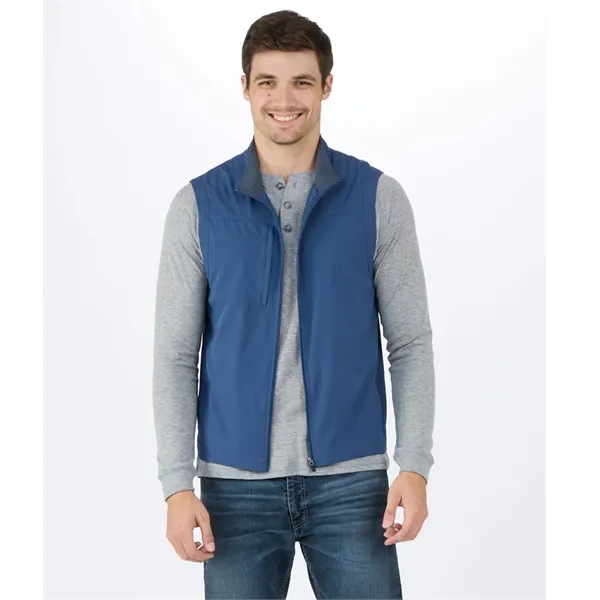 Mens Stretch Woven Vest