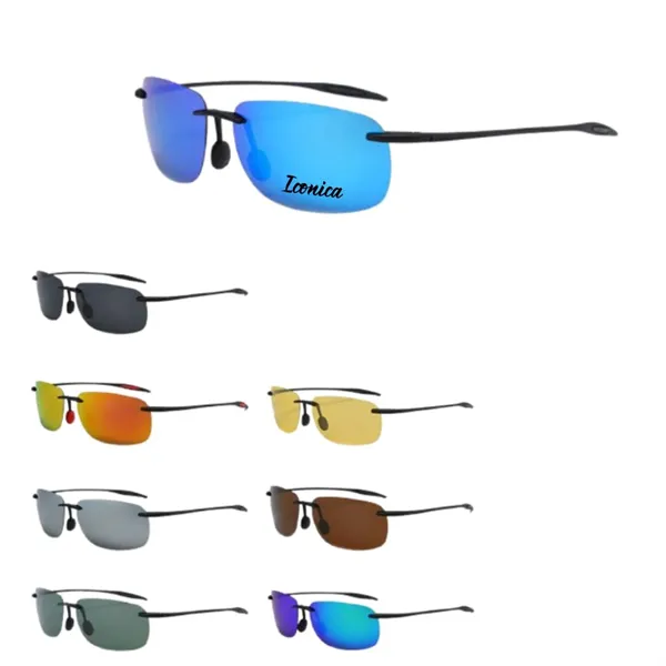 Polarized Sports Sunglasses for Men & Women - Polarized Sports Sunglasses for Men & Women - Image 0 of 1