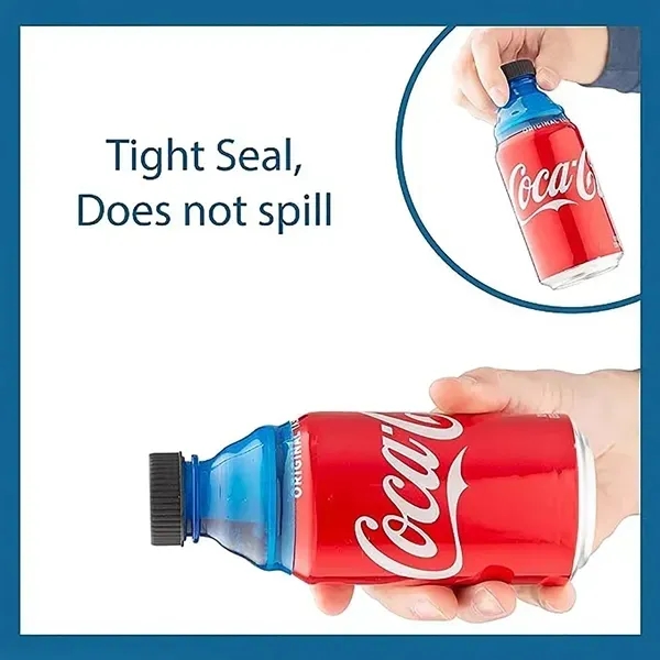 Soda Can Lids Covers Reusable Spill-proof Bottle - Soda Can Lids Covers Reusable Spill-proof Bottle - Image 3 of 4