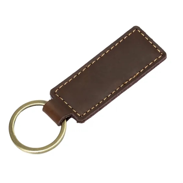 Soft  Genuine Leather Key Chain - Soft  Genuine Leather Key Chain - Image 1 of 7
